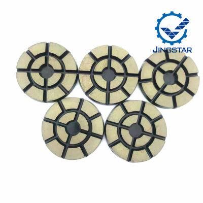 Polishing Pads Ceramic 4 Inch 100mm Concrete Floor Grinding Wheel Diamond Dry /Wet Use Coarse