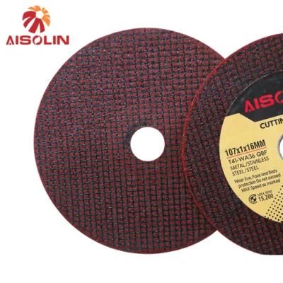 Construction Industries 107mm 4 Inch Cutting Disc Stainless Steel Cut off Wheel