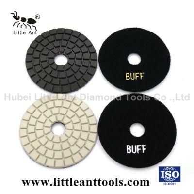 4&quot;/100mm Buff Diamond Abrasive Hardware Tools Wet Polishing Pad Grinding Disk for Stone