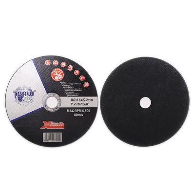 T41 180X1.6mm Stainless Steel Grider Flat Center Abrasive Cutting Wheel