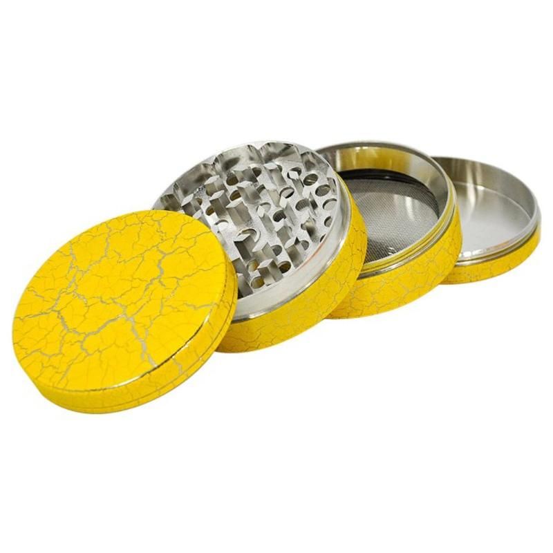 50mm Zinc Alloy Tabacco Griner Metal Cigar Smoking Herb Crusher