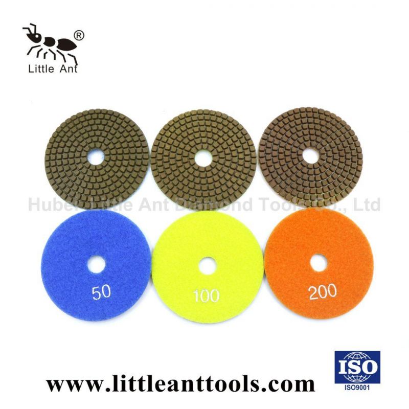 Little Ant Metal Resin Granite /Marble /Concrete Polishing Pad.