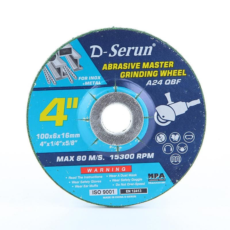 4 Inch Abrasives Cutting Wheel for Metal/Stainless Cutting