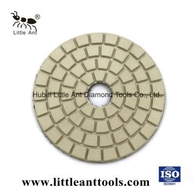 3mm Thickness White Diamond Wet Polishing Buff Pads for Granite