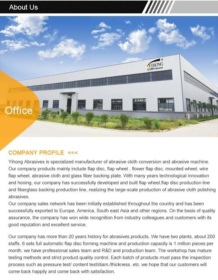 Factory Directly Supply Cutting Discs with Various Sizes