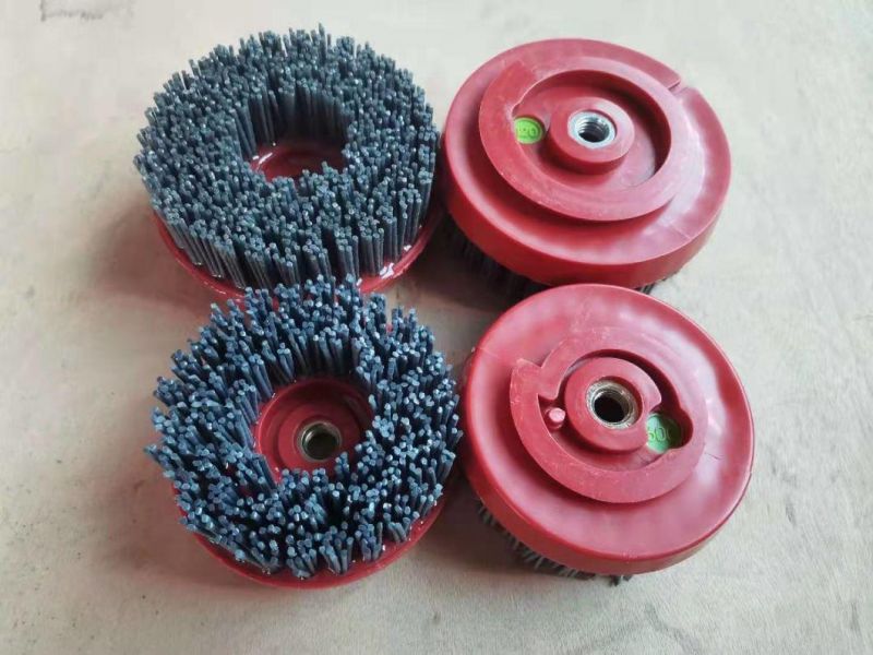 Silicon Carbaid Grinding Brush Rope Type