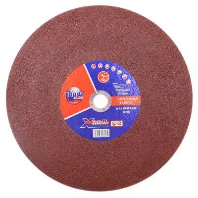 High Quality Aluminium Oxide Resin Bond Cut off Wheel for Cutting Machine 14 Inch