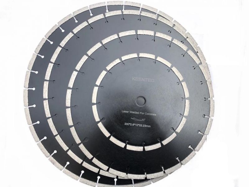 Sintered Big Diamond Saw Blades Cutting Diamond Cutting Segments