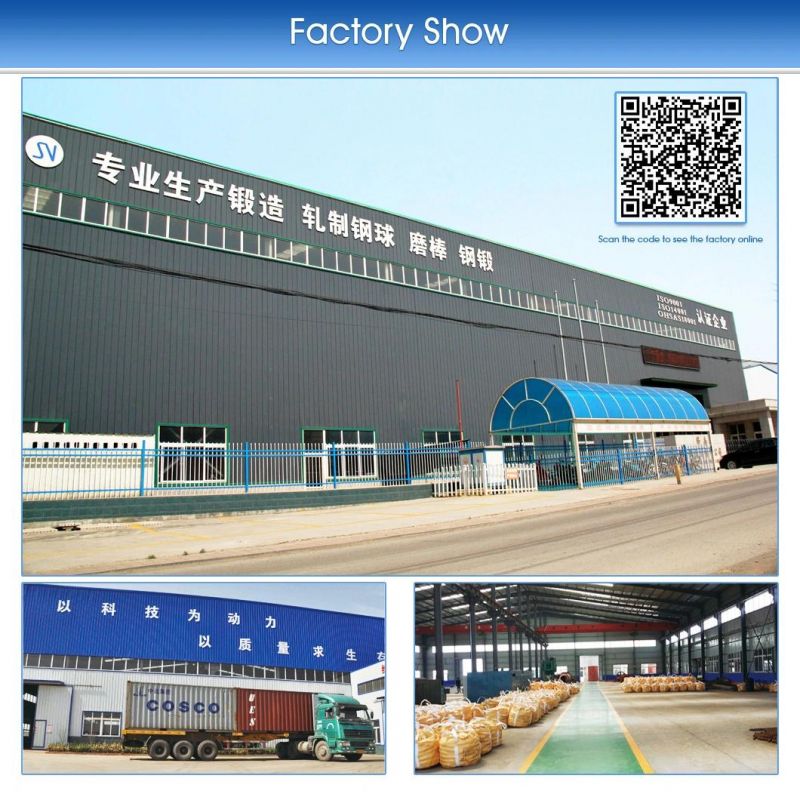 Dia 1′ ′ -6′ ′ Forged Grinding Steel Ball Used in Mining