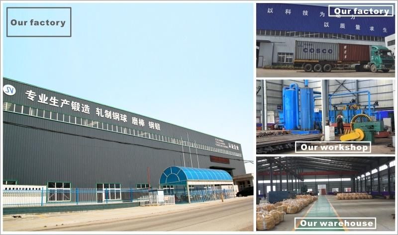 High Chrome Mill Ball / Chrome Steel Ball for Cement Plant