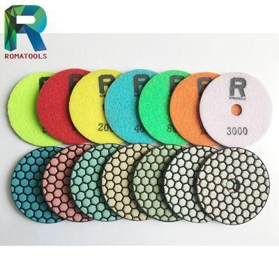 600# Grit Diamond Polishing Pads of Dry Use