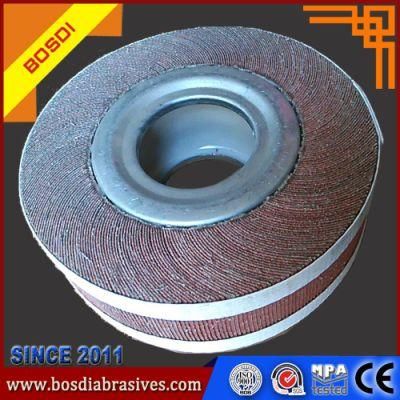 Best Quality Bosdi Abrasives, 14&quot;X2&quot;X2&quot; Unmounted Flap Wheel, Grinding Wheel for Furniture/Metal Products, Rust Removing