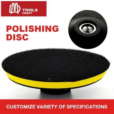 6 Inches Backing Plate Polishing Disc for Polishing Buffing Soft Wool