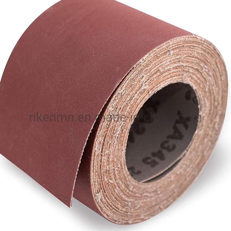 X-Wet Abrasive Customized Sand Cloth Rolls for Polishing Stainless Steel or Wood