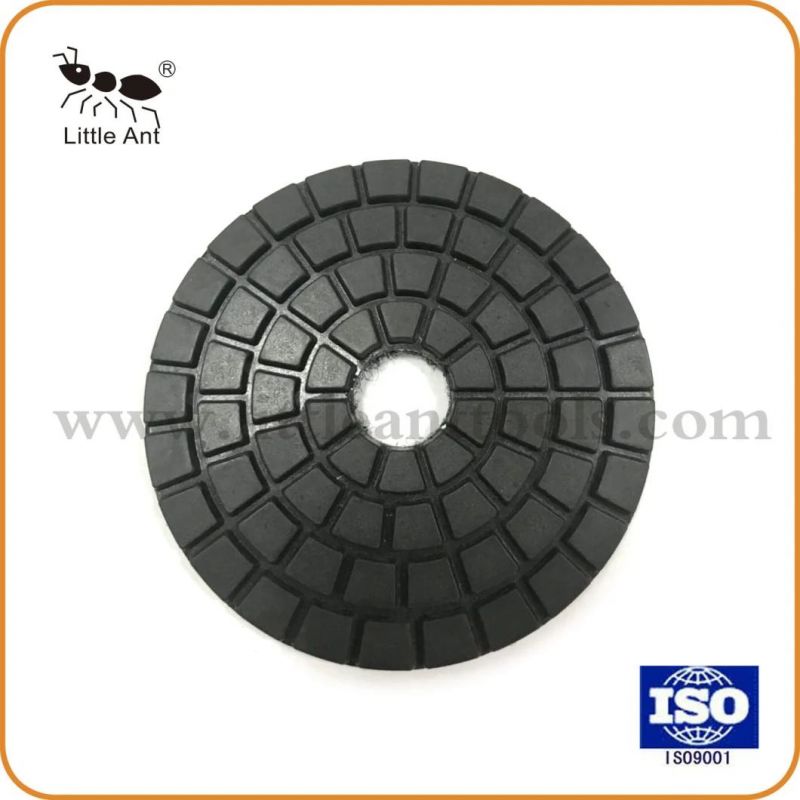 4 Inch Buffing Pads 3mm White Pad Granite Buffing Pad