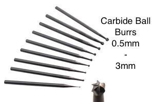 Carbide Tree Shape Radius End Burs (SF) with Tool-to-Tool consistency