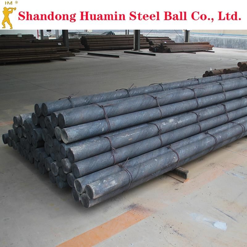 Wear-Resistant Steel Rods for Grinding Media Used in Coal Slurry Power Plants