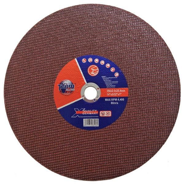 350mm Diameter Cutting Wheel Abrasive Grinding Wheel T41 350*2.5*25mm