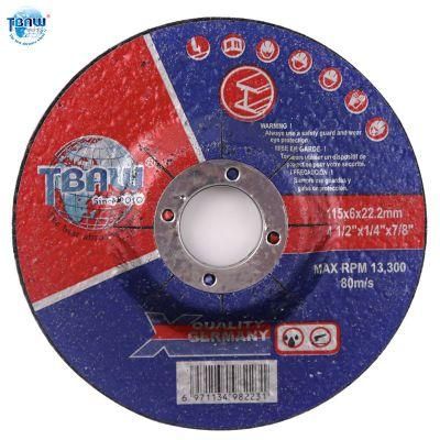 Manufacturer Grinding Wheel Disc for Metal Stainless Steel 115X6X22.2 Disco De Corte