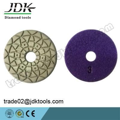 Jdk 3 Step Diamond Polishing Pads for Marble Abrasive