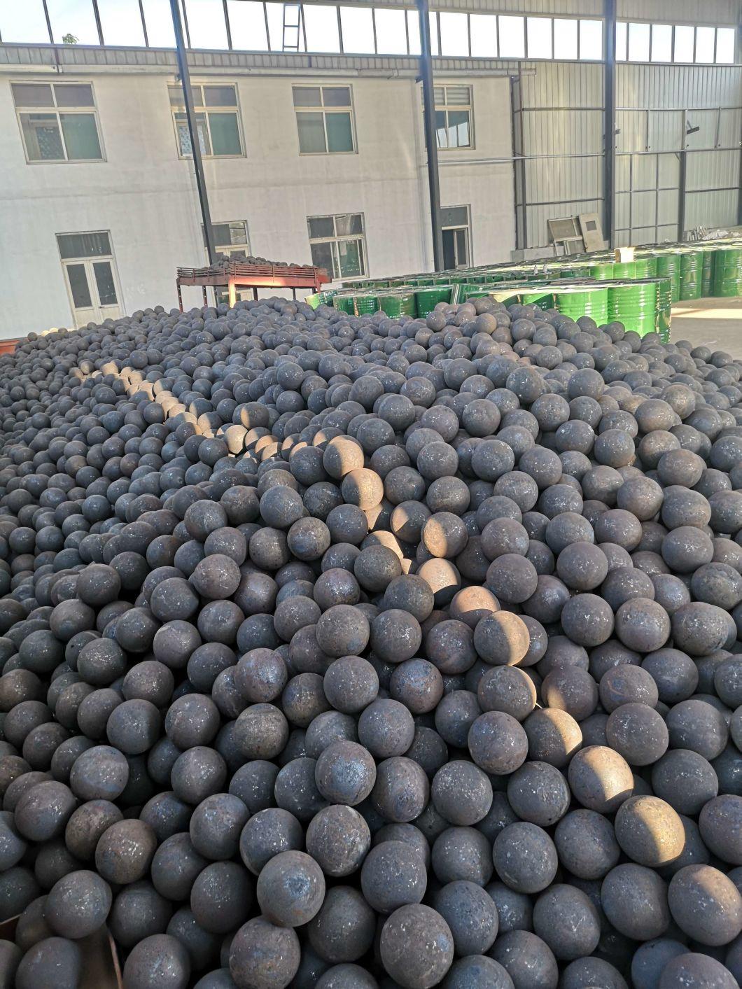 High Cr Cast Iron Grinding Balls Forged Steel Ball for Mine Mills Casting Steel Media