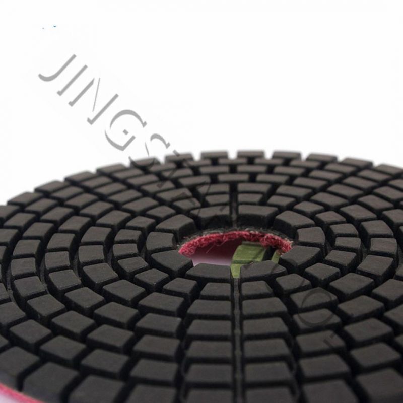 3-Step Diamond Polishing Pads for Wet or Dry Granite Polishing and Marble Polishing