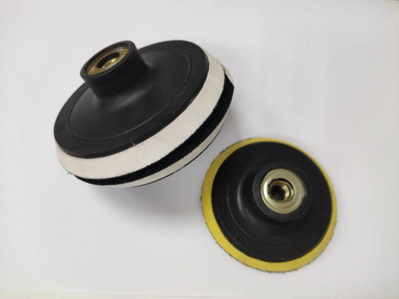 Qifeng Manufacturer Power Tool Factory Direct Sale Abrasive Flexible Polishing Pad 100mm Backer Pad