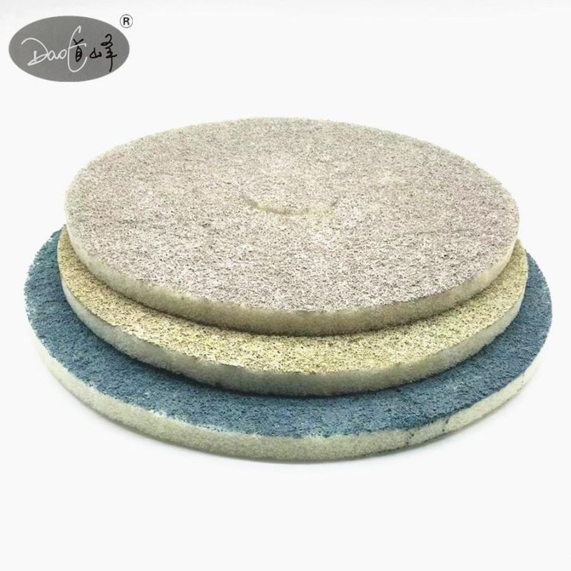 Daofeng Diamond Floor Polishing Pad for Granite Marble Concrete