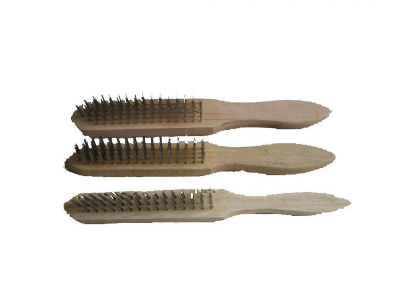 Wire Brush Wooden Handle (TB-003)