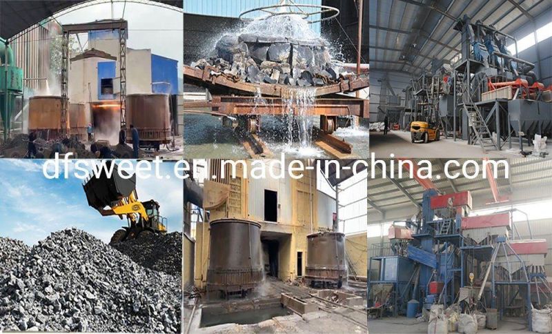 Tilting Furnace Barmac Fused Aluminum Oxide High Purity Trigonal Crystal System