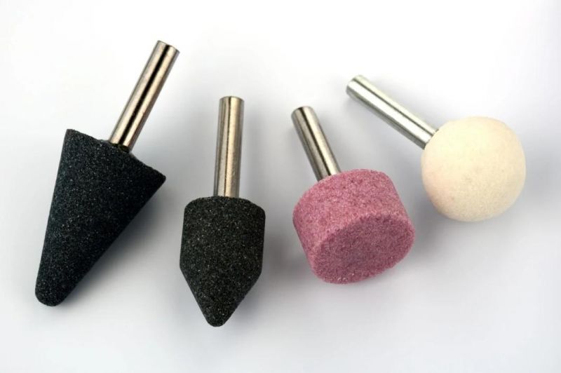 Abrasive Mounted Points with 3mm Shank