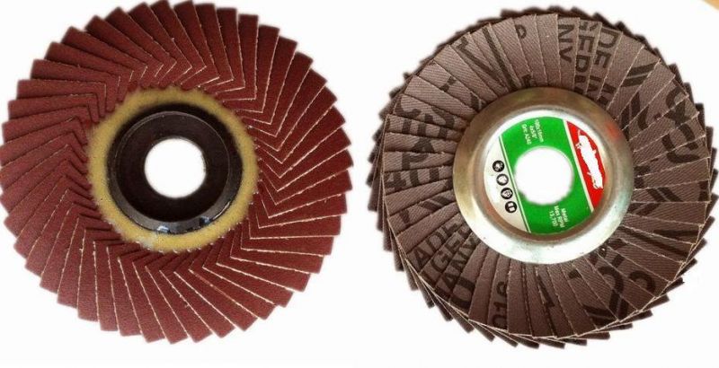 Flexible Flap Disc with Metal Base