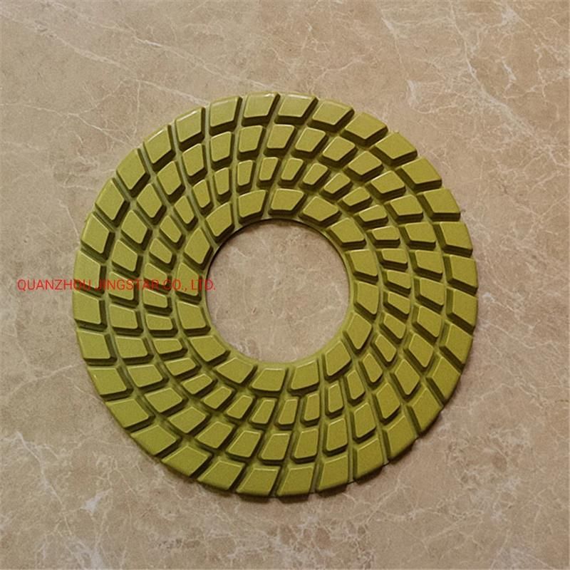 Marble Granite Grinding Stone Wet 10 Inch Diamond Polishing Pad