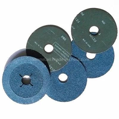 Abrasive Alumina Abrasive Zirconia Fiber Discs for Polishing