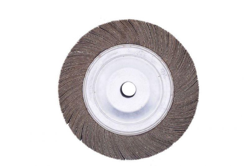 High Quality Premium Wear-Resisting 100-350mm Aluminium Oxide Flap Wheel for Grinding Stainless Steel and Metal