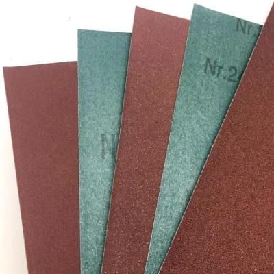 Wet and Dry Customized 9&quot;*11&quot; Alumina Oxide/Ao Sanding Paper Factory