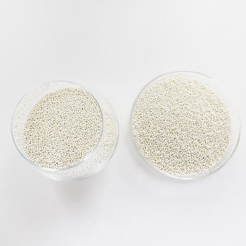 Zirconium oxide ceramic beads for homogenization