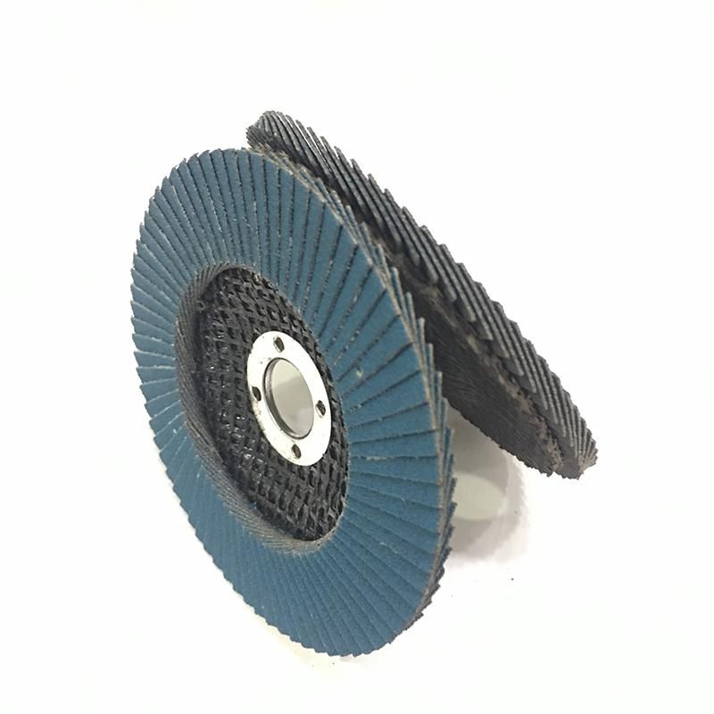 High Quality Hot Sale Wear-Resisting 4"-7"Zirconia Alumina Flap Disc for Grinding Stainless Steel and Metal