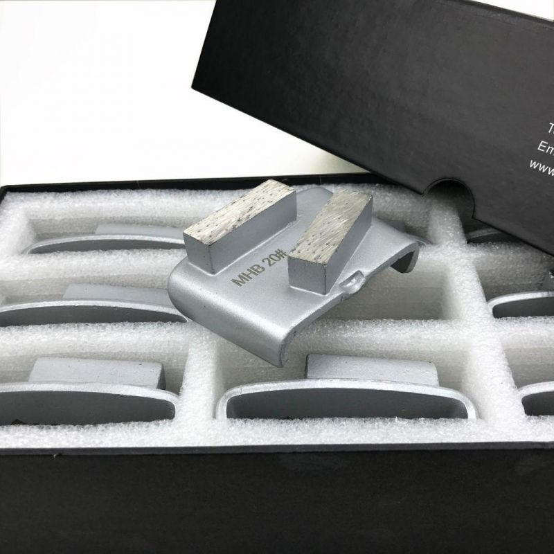HTC Husqvana Concrete Granite Marble Terrazo Floor Diamond Grinding Polishing Disc Pad Segment for Floor Grinder