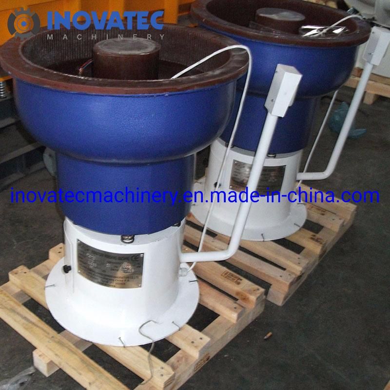 Small Bowl Vibratory Polishing Machines 80L for Batch Finishing Processing of Parts
